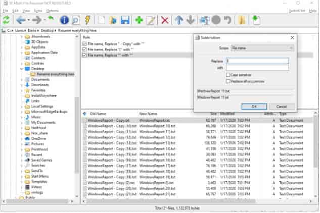 EF Multi File Renamer Tool