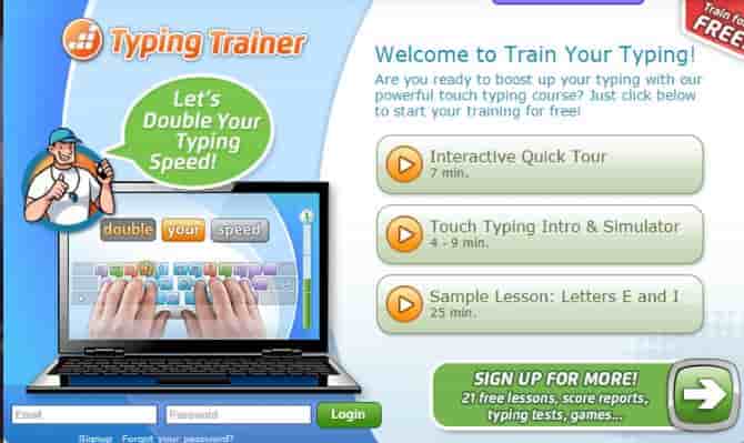 Typing Trainer Free
