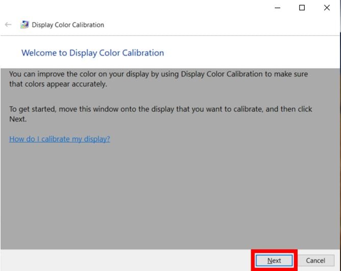 Welcome to display calibration