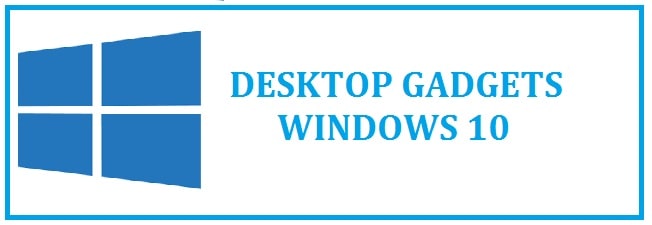 how to remove desktop gadgets in windows 7