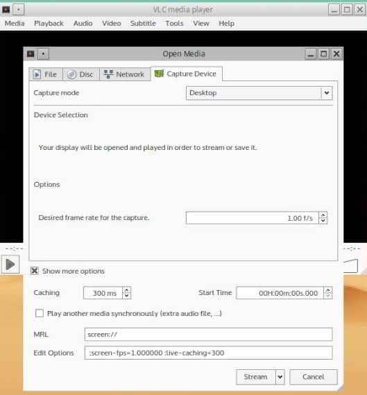 VLC Screen Recorder Software