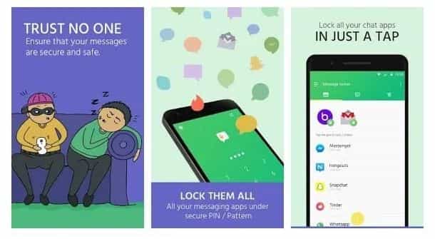 Message Locker Android App
