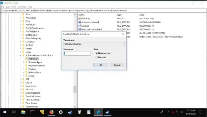 change windows 10 background without activation