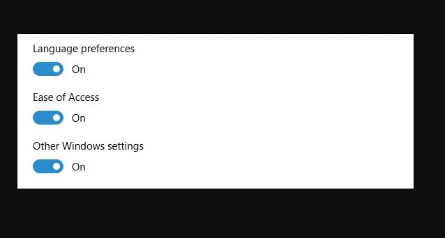 Other Windows Settings