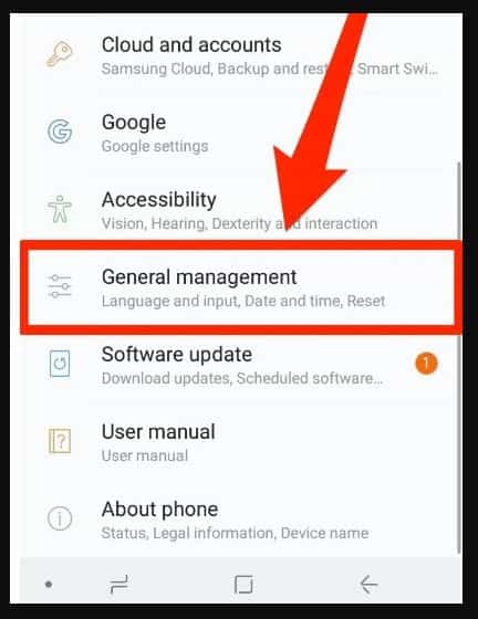 Reset Android Networking