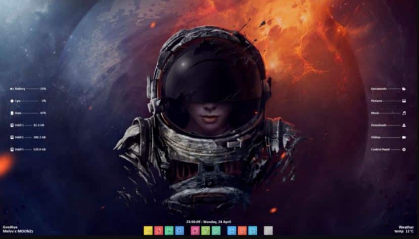 descargar skin para rainmeter