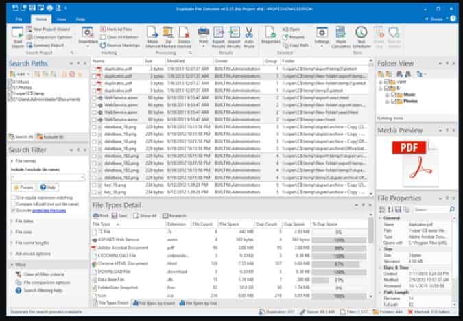 Duplicate File Detective