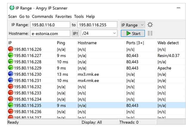 Angy IP Scanner