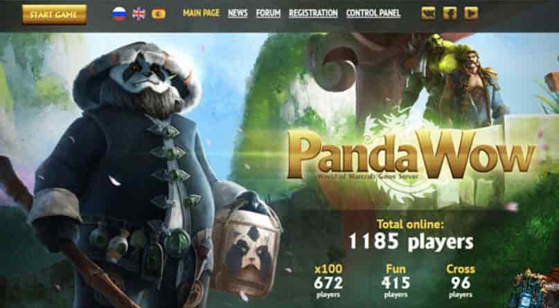 Panda Wow Public Server